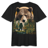 Ghadab, Bär, 1st | Teenager Bio T-Shirt - Schwarz