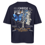 Ravana , Baum, 1st | Breezy, Oversized Unisex T-Shirt - Navy