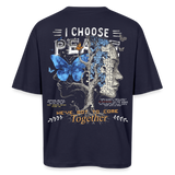 Ravana , Baum, 1st | Breezy, Oversized Unisex T-Shirt - Navy