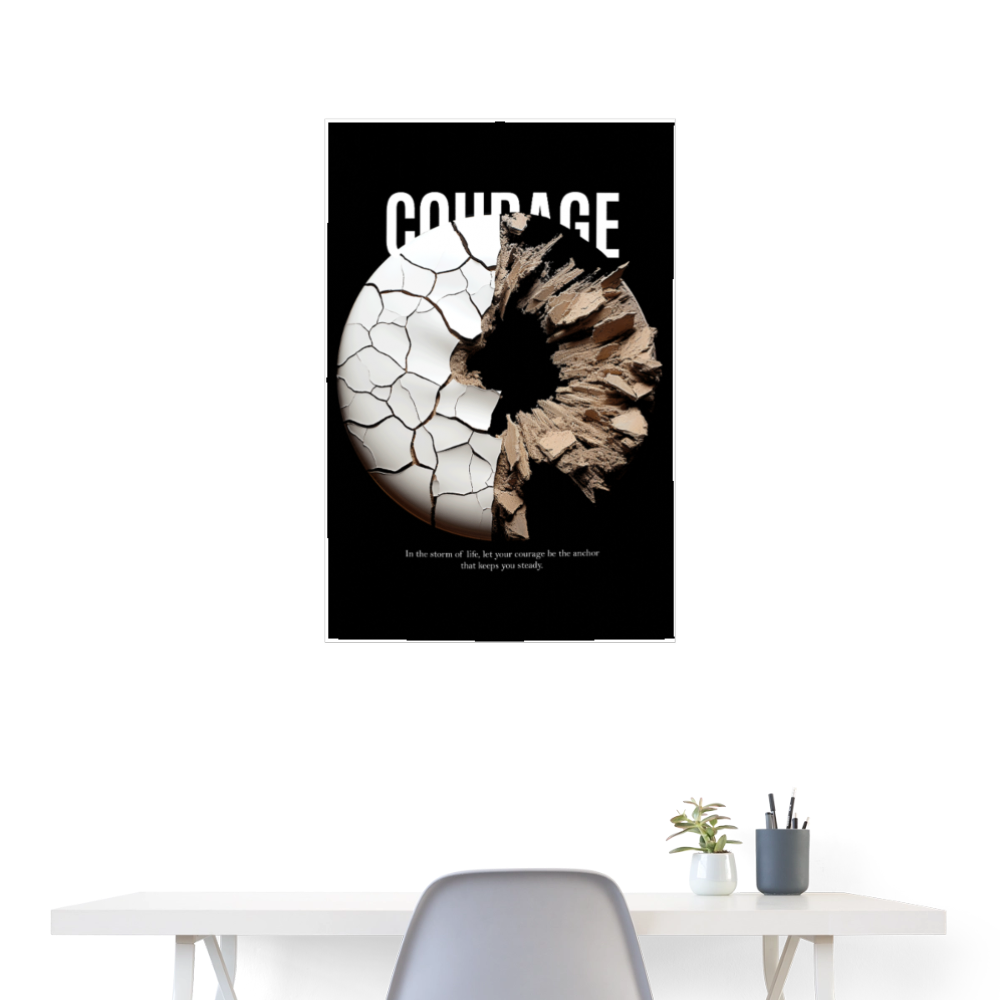 Şêwqî, Donut, 1st | Poster 60x90 cm - Weiß