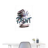 Ignisvar, Haus, 1st | Poster 60x90 cm - Weiß