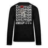 Zeusun, Rose, 1st | Teenager Langarmshirt - Schwarz