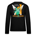 Azazîl, Schmetterling, 1st | Teenager Langarmshirt - Schwarz
