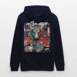 Nezha, Drache, 1st | Cruiser, Unisex Bio-Hoodie - Navy