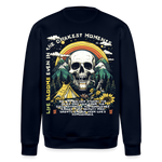 Panian, Berge, 1st | Roller, Unisex Bio-Sweatshirt - Navy