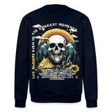 Panian, Berge, 1st | Roller, Unisex Bio-Sweatshirt - Navy