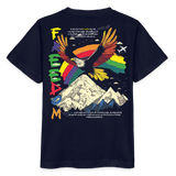 Susanoo, Adler, 1st | Kinder Bio T-Shirt - Navy