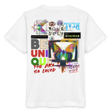 Orvathar, Fernseher, 1st | Kinder Bio T-Shirt - Weiß