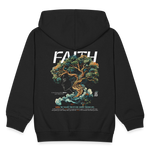Hades, Baum, 1st | Kinder Zip Hoodie - Schwarz
