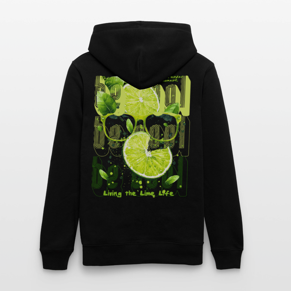 Kali, Limette, 1st | Cruiser, Unisex Bio-Hoodie - Schwarz