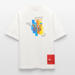 Nebularis, Schmetterling, 1st | Heve, Heavyweight Oversized Bio T-Shirt, Unisex - OFF WHITE