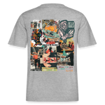 Aurelion, Office, 1st | Essential, Relaxed Fit Unisex Bio T-Shirt - Grau meliert