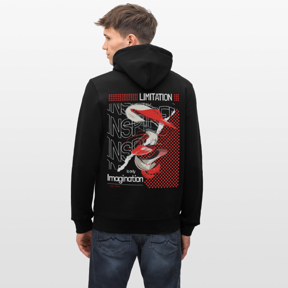 Xiwangmu, Muschel, 1st | Cruiser, Unisex Bio-Hoodie - Schwarz