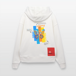 Nebularis, Schmetterling, 1st | Heavyweight Oversized Bio Hoodie, Unisex - OFF WHITE