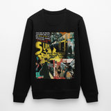 Dionyson, U-Bahn, 1st | Roller, Unisex Bio-Sweatshirt - Schwarz
