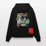 Siegfried, Augen, 1st | Heavyweight Oversized Bio Hoodie, Unisex - SOLID BLACK