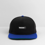 Snapback Cap - Schwarz/Königsblau