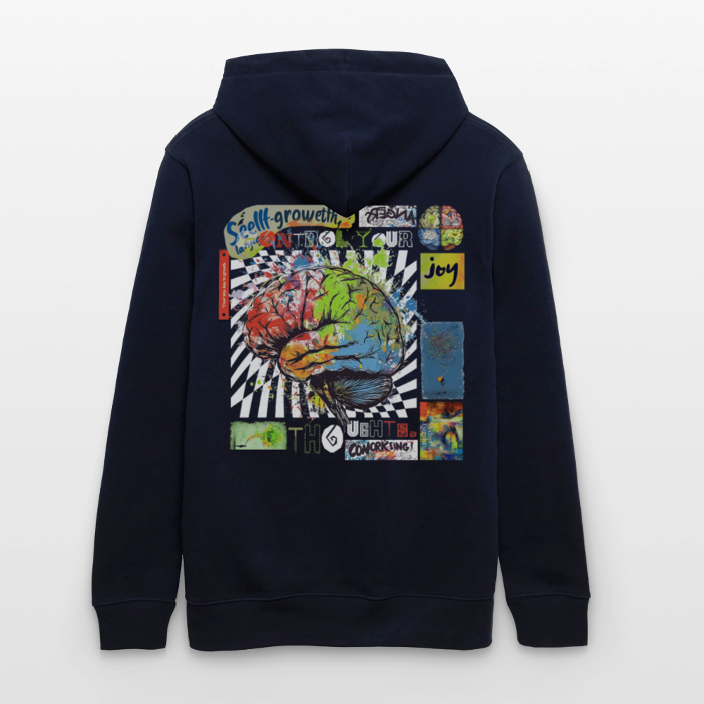 Apollon, Gehirn, 1st | Cruiser, Unisex Bio-Hoodie - Navy