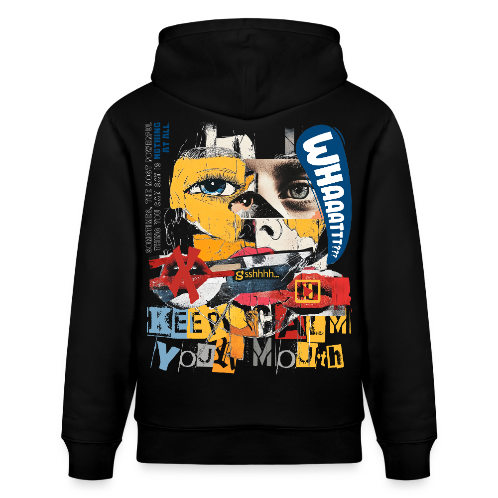 Kronan, Gesicht, 1st | Cruiser, Unisex Bio-Hoodie - Schwarz