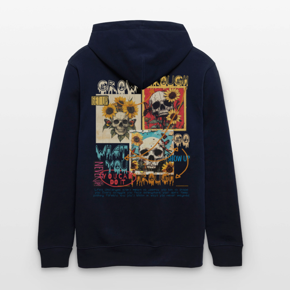 Odysseus, Totenköpfe, 1st | Cruiser, Unisex Bio-Hoodie - Navy