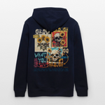 Odysseus, Totenköpfe, 1st | Cruiser, Unisex Bio-Hoodie - Navy