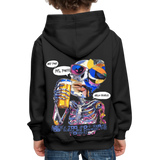 Vorthalos, Skelet, 1st | Kinder Hoodie - Schwarz