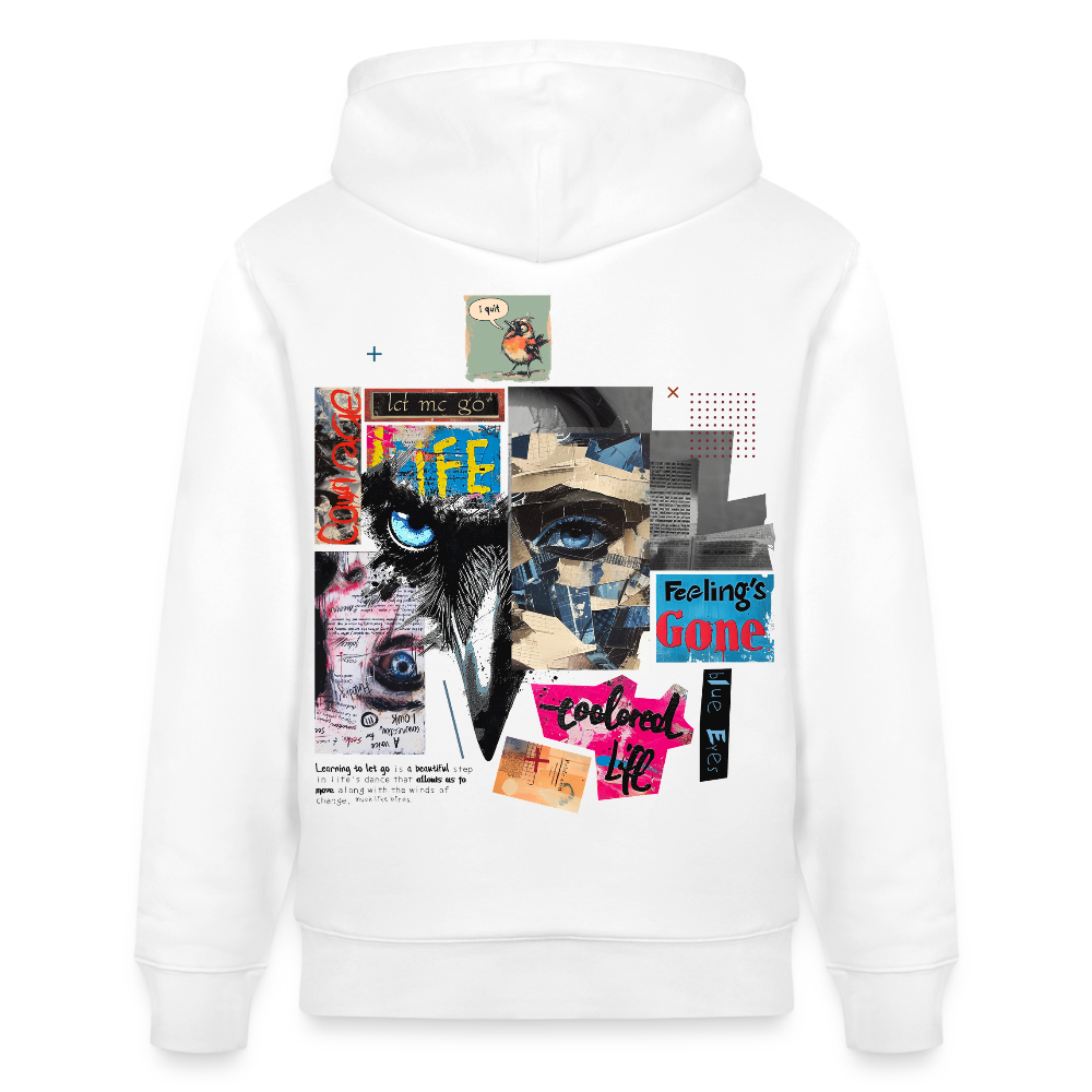 Saturnion, Raabe, 1st | Cruiser, Unisex Bio-Hoodie - Weiß