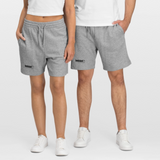 Unisex Bio Joggingshorts Trainer - Grau meliert