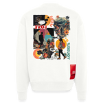 Vaelthorn, Berge, 1st | Heavyweight Oversized Bio Sweater, Unisex - OFF WHITE