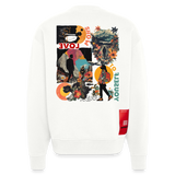 Vaelthorn, Berge, 1st | Heavyweight Oversized Bio Sweater, Unisex - OFF WHITE
