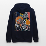 Aresia, Zebra, 1st | Cruiser, Unisex Bio-Hoodie - Navy