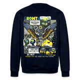 Lugh , Engel, 1st | Roller, Unisex Bio-Sweatshirt - Navy