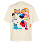 Ragnarion, Planeten, 1st | Blaster, Oversize Bio T-Shirt, Unisex - Weißgrau