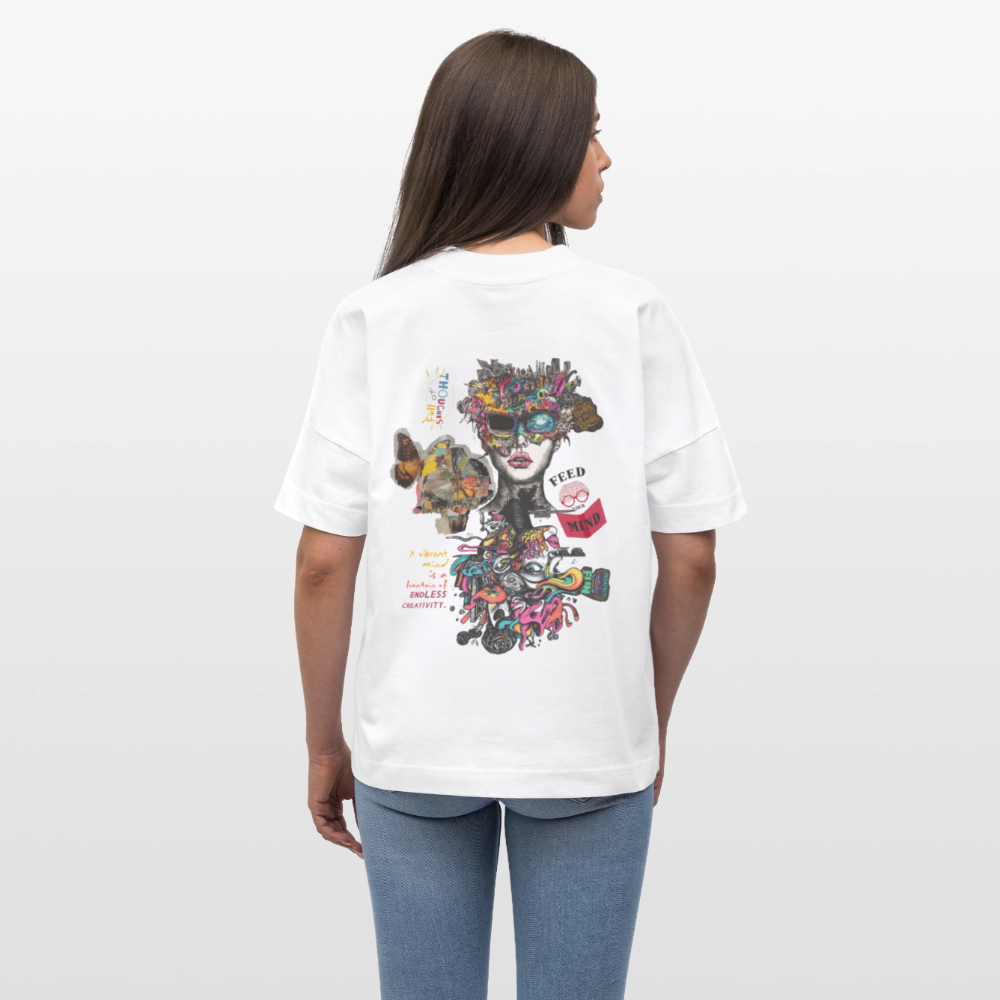 Stormrath, Fantasie, 1st | Blaster, Oversize Bio T-Shirt, Unisex - Weiß
