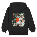 Eldrathis, Fahrrad, 1st | Kinder Zip Hoodie - Schwarz