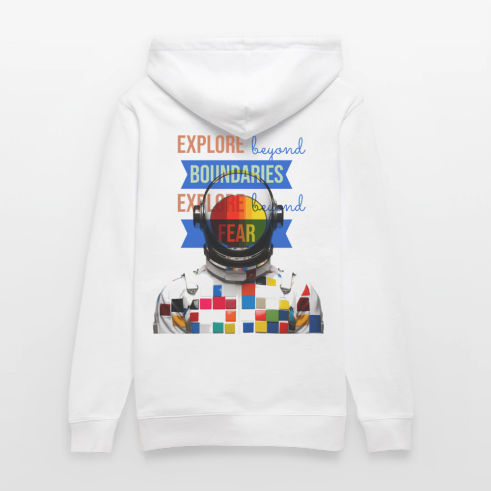 Jovareth, Astronaut, 1st | Cruiser, Unisex Bio-Hoodie - Weiß