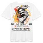 Eldamar, Schlange, 1st | Teenager Bio T-Shirt - Weiß