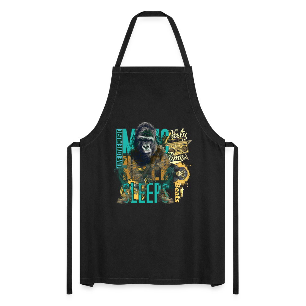 Herakles, Gorilla, 1st | Kochschürze - Schwarz