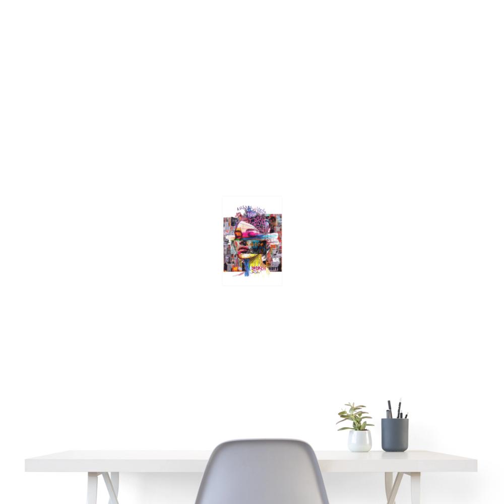 Callistara, Frau, 1st | Poster 20x30 cm - Weiß