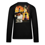 Morian, Leuchtturm, 1st | Teenager Langarmshirt - Schwarz