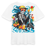 Calveron, Skelet, 1st | Teenager Bio T-Shirt - Weiß