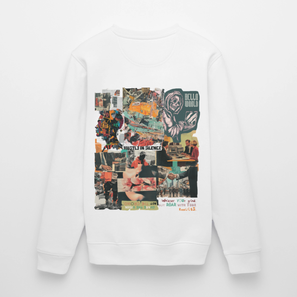 Aurelion, Office, 1st | Roller, Unisex Bio-Sweatshirt - Weiß