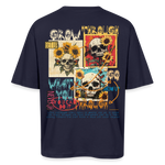 Odysseus, Totenköpfe, 1st | Breezy, Oversized Unisex T-Shirt - Navy
