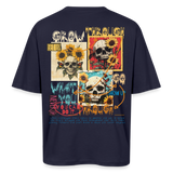 Odysseus, Totenköpfe, 1st | Breezy, Oversized Unisex T-Shirt - Navy