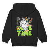 Ifrit, Uhr, 1st | Kinder Zip Hoodie - Schwarz