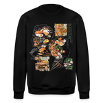 Atalantan, Essen, 1st | Roller, Unisex Bio-Sweatshirt - Schwarz