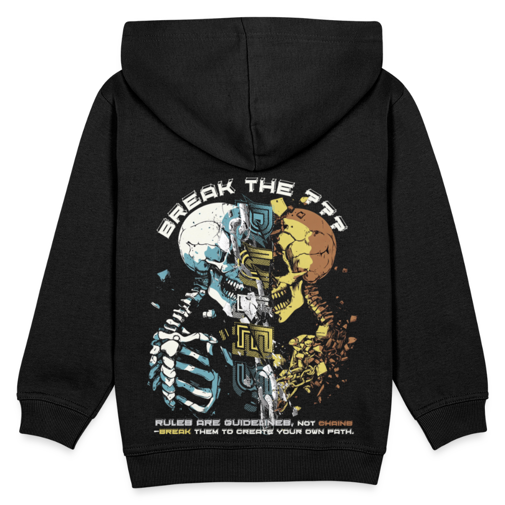 Fujin, Totenkopf, 1st | Kinder Hoodie - Schwarz