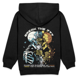 Fujin, Totenkopf, 1st | Kinder Hoodie - Schwarz