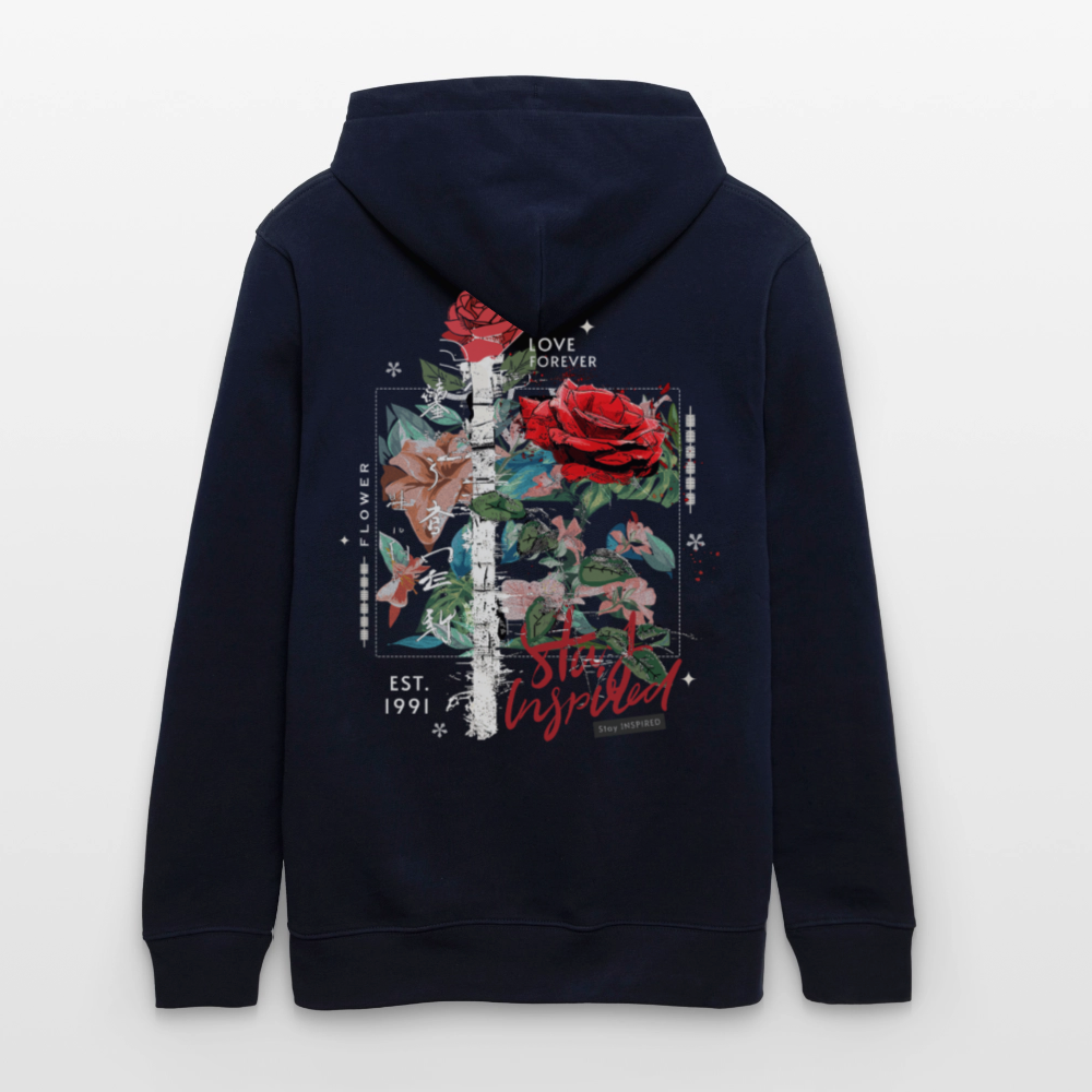 Loreley, Rose, 1st | Cruiser, Unisex Bio-Hoodie - Navy