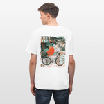 Eldrathis, Fahrrad, 1st | Essential, Relaxed Fit Unisex Bio T-Shirt - Weiß